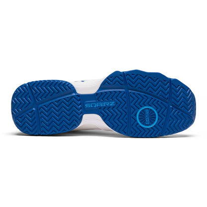 SQAIRZ XRZ™  White/Blue Pickleball Court Shoes - Pickleball Sports Best Price