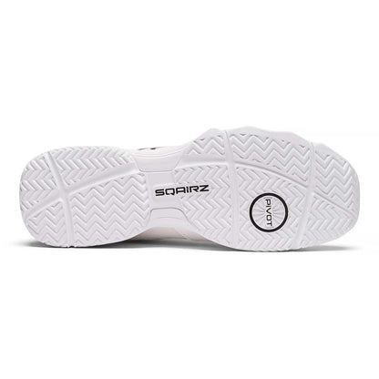 SQAIRZ XRZ™  White/Black Pickleball Court Shoes - Pickleball Sports Best Seller