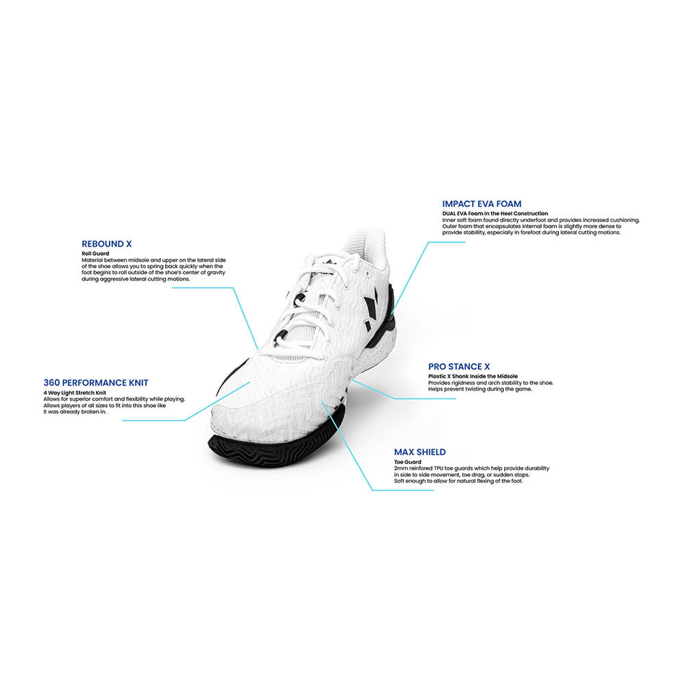 Diadem Court Burst  Pickleball Court Shoe - Pickleball Sports Signature