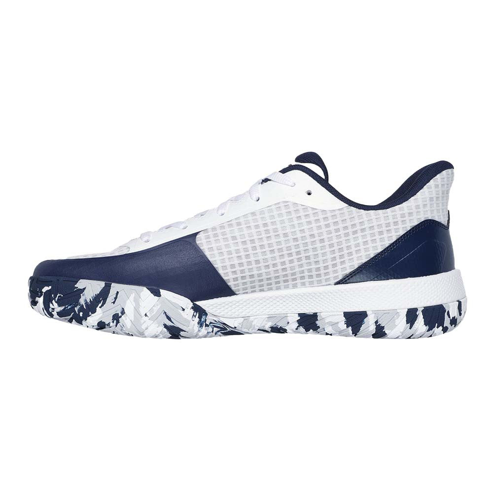 Skechers Viper Court Pro Pickleball Shoe - White/Navy - Pickleball Sports Everyday