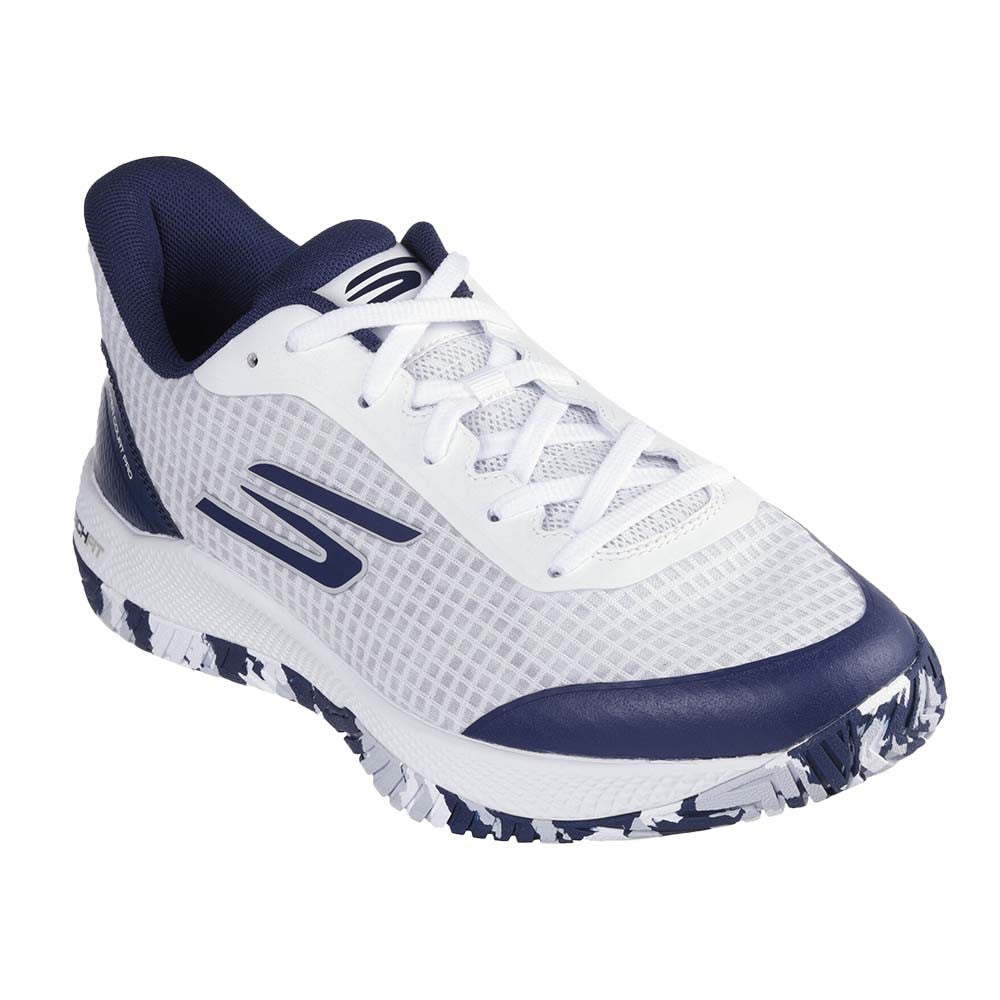 Skechers Viper Court Pro Pickleball Shoe - White/Navy - Pickleball Sports Everyday