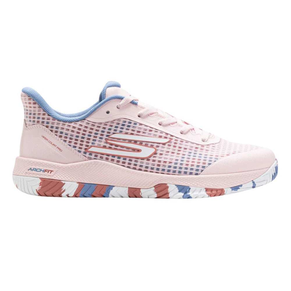 Skechers Viper Court Pro  Pickleball Shoe - Light Pink - Pickleball Sports Classic