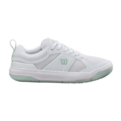 Wilson Pickle Pro White/White/Surf Spray  Pickleball Shoe - Pickleball Sports Latest