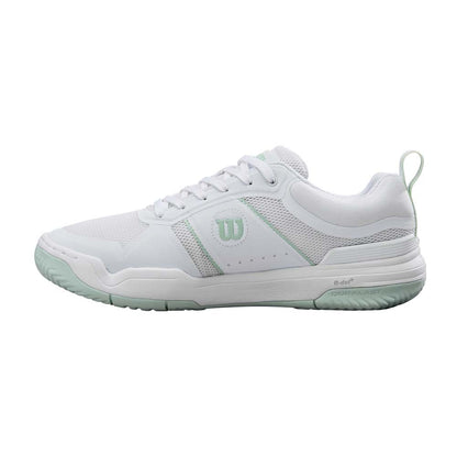 Wilson Pickle Pro White/White/Surf Spray  Pickleball Shoe - Pickleball Sports Latest