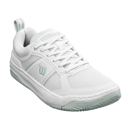 Wilson Pickle Pro White/White/Surf Spray  Pickleball Shoe - Pickleball Sports Latest