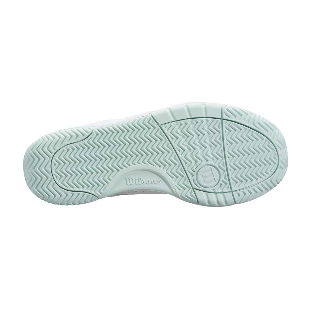 Wilson Pickle Pro White/White/Surf Spray  Pickleball Shoe - Pickleball Sports Latest