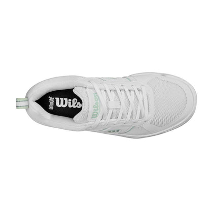 Wilson Pickle Pro White/White/Surf Spray  Pickleball Shoe - Pickleball Sports Latest