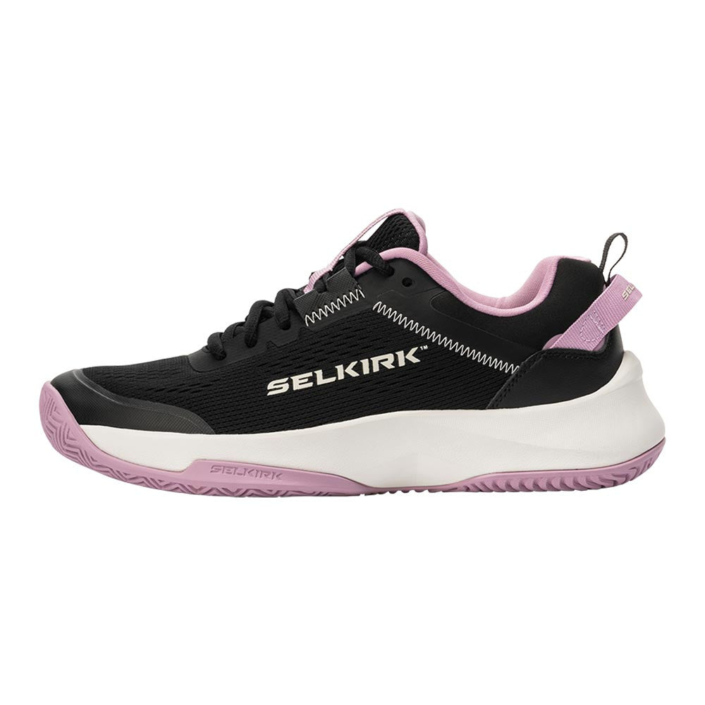 Selkirk CourtStrike Pickleball Shoe - Black/Winterberry/White - Pickleball Sports Deals