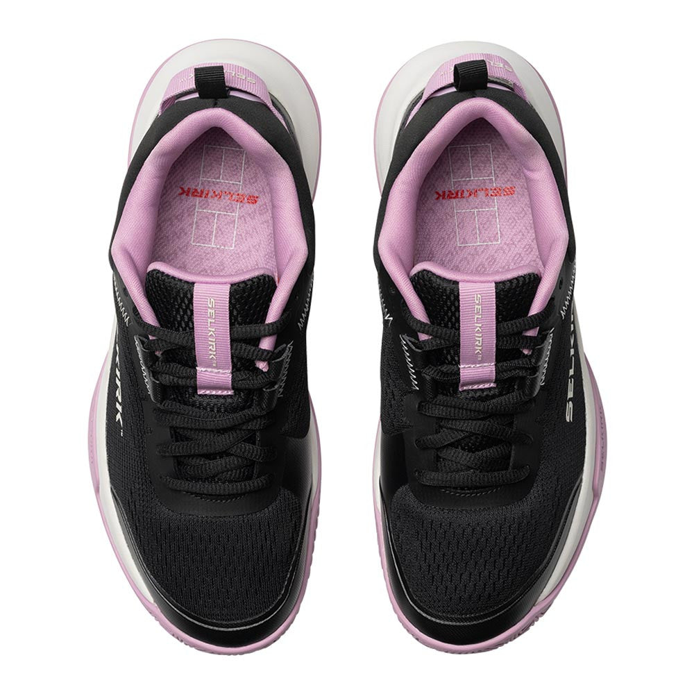 Selkirk CourtStrike Pickleball Shoe - Black/Winterberry/White - Pickleball Sports Deals