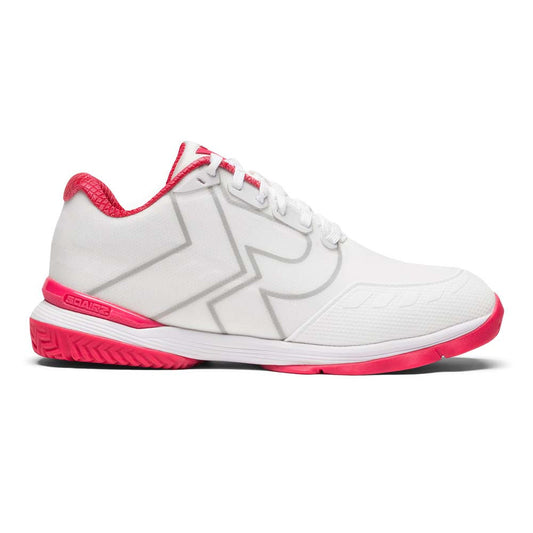 SQAIRZ XRZ™ White/Dark Pink  Pickleball Court Shoes - Pickleball Sports Sale