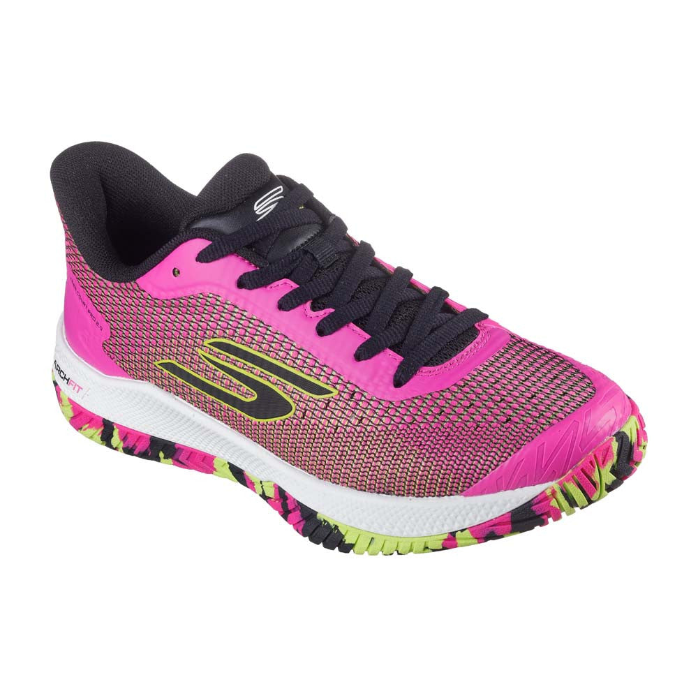 Skechers Viper Court Pro 2.0 Hot Pink  Shoe - Pickleball Sports Recommended