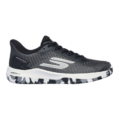 Skechers Viper Court Pro 2.0 Black/White  Shoe - Pickleball Sports Classic