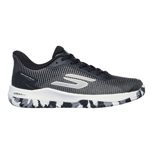 Skechers Viper Court Pro 2.0 Black/White  Shoe - Pickleball Sports Classic