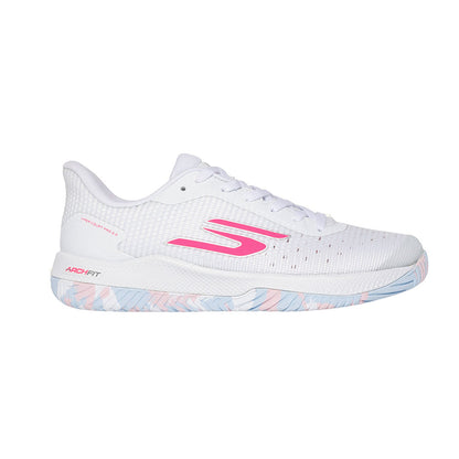 Skechers Viper Court Pro 2.0 White/Multi  Shoe - Pickleball Sports Best Seller