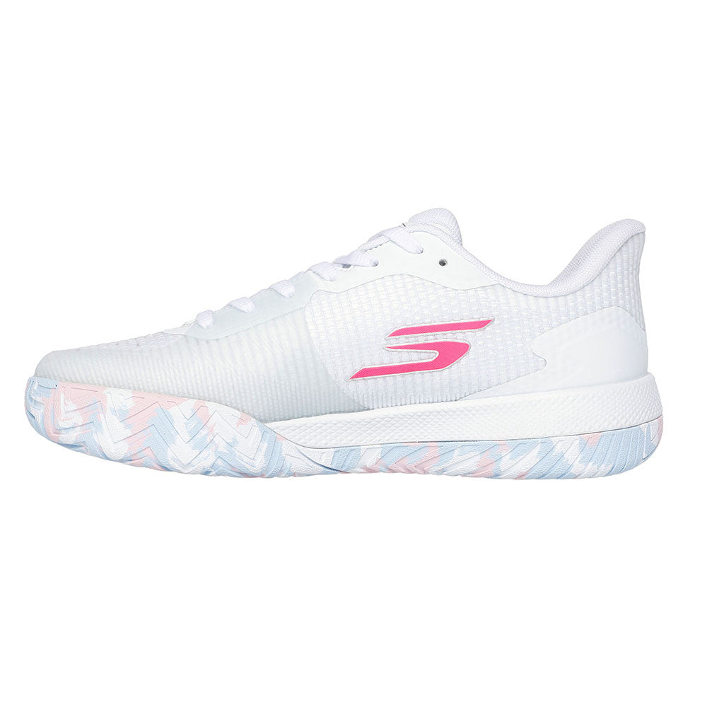 Skechers Viper Court Pro 2.0 White/Multi  Shoe - Pickleball Sports Best Seller