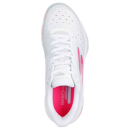 Skechers Viper Court Pro 2.0 White/Multi  Shoe - Pickleball Sports Best Seller