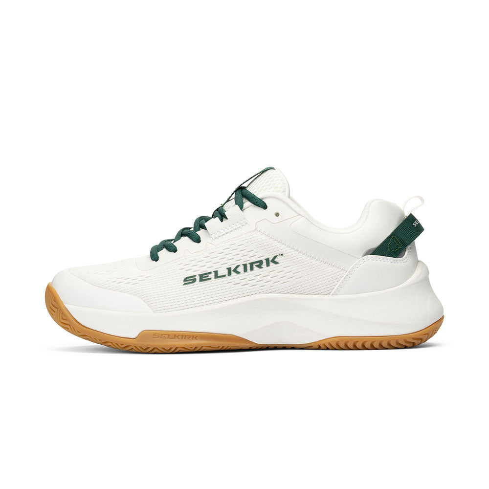 Selkirk CourtStrike 2.0 Pickleball Shoe -  White/Dark Green - Pickleball Sports Featured