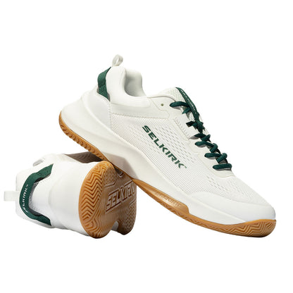 Selkirk CourtStrike 2.0 Pickleball Shoe -  White/Dark Green - Pickleball Sports Featured