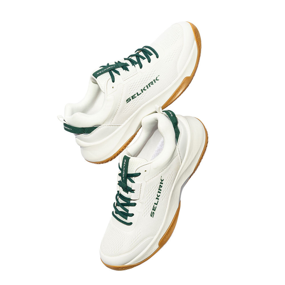 Selkirk CourtStrike 2.0 Pickleball Shoe -  White/Dark Green - Pickleball Sports Featured