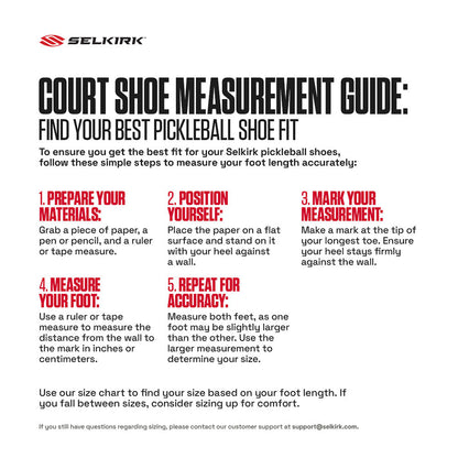 Selkirk CourtStrike Pro Pickleball Shoe - Pickleball Sports Customer Favorite