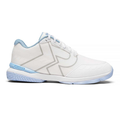 SQAIRZ XRZ™ White/Light Blue  Pickleball Court Shoes - Pickleball Sports Everyday