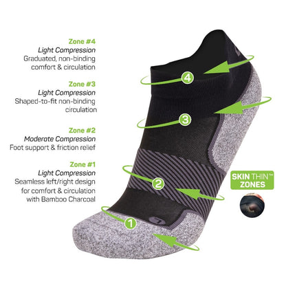 OS1st Pickleball No Show Socks - Pickleball Sports Exclusive