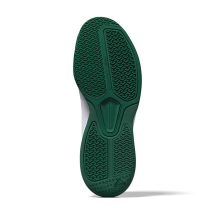 adidas White/Black/Green Courtflash  Pickleball Shoe - Pickleball Sports Top Pick