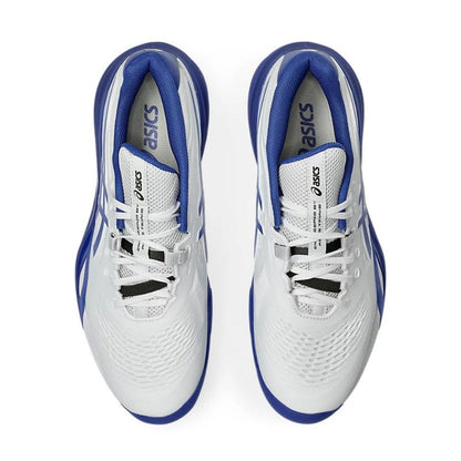 ASICS Gel-Resolution X Court Shoe - White/Dark Cobalt - Pickleball Sports Everyday
