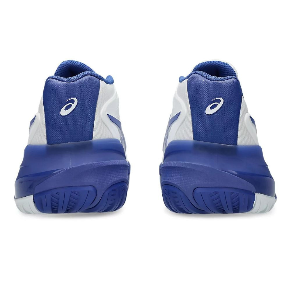 ASICS Gel-Resolution X Wide Court Shoe - White/Dark Cobalt - Pickleball Sports Signature