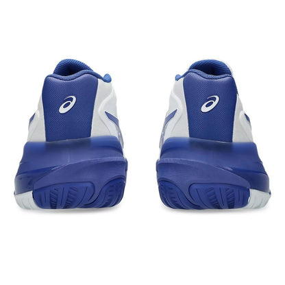 ASICS Gel-Resolution X Wide Court Shoe - White/Dark Cobalt - Pickleball Sports Signature