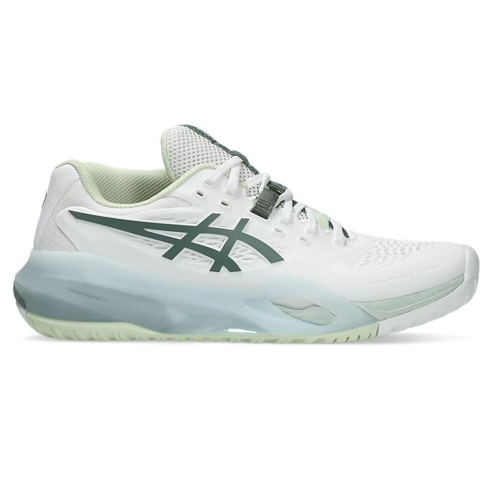 ASICS Gel Resolution X Pickleball Shoe - White/Monument Blue - Pickleball Sports Recommended