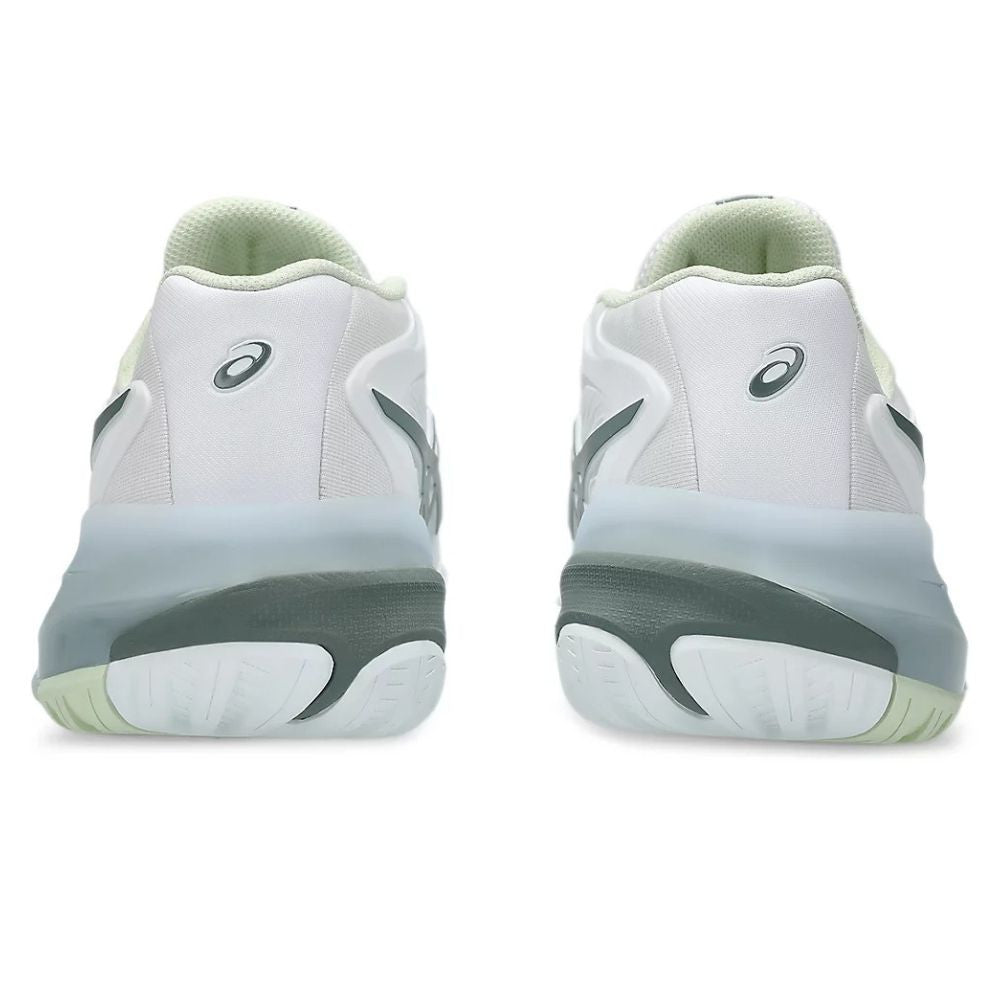 ASICS Gel Resolution X Pickleball Shoe - White/Monument Blue - Pickleball Sports Recommended