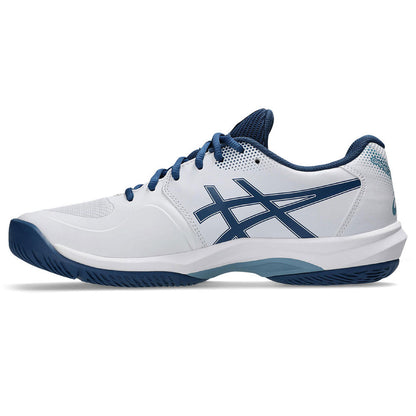 ASICS Game FF Pickleball Court Shoe - White/Twilight Blue - Pickleball Sports Classic