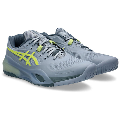 ASICS Gel-Resolution X Court Shoe - Grey Blue/Pistachio - Pickleball Sports Signature