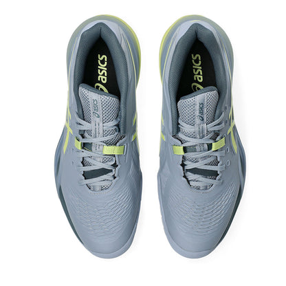 ASICS Gel-Resolution X Court Shoe - Grey Blue/Pistachio - Pickleball Sports Signature