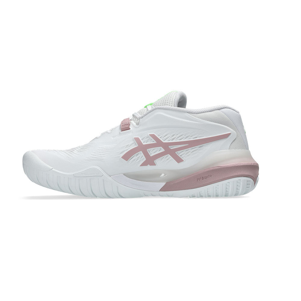 ASICS Gel Resolution X Pickleball Shoe - White/Monument Blue - Pickleball Sports Top Pick
