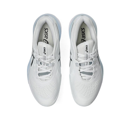ASICS Gel-Resolution X 2E  Wide Court Shoe - White/Black - Pickleball Sports Customer Favorite