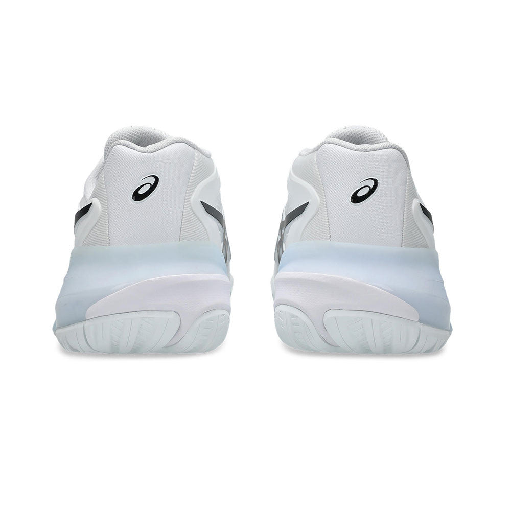 ASICS Gel-Resolution X 2E  Wide Court Shoe - White/Black - Pickleball Sports Customer Favorite