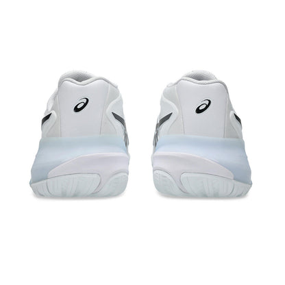 ASICS Gel-Resolution X 2E  Wide Court Shoe - White/Black - Pickleball Sports Customer Favorite