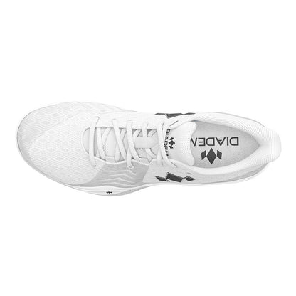 Diadem Court Burst Wide Court Shoe - Unisex - White/White - Pickleball Sports Recommended