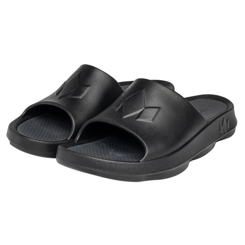 Diadem Recovery Court Slide - Unisex - Black - Pickleball Sports Everyday