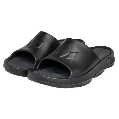 Diadem Recovery Court Slide - Unisex - Black - Pickleball Sports Everyday