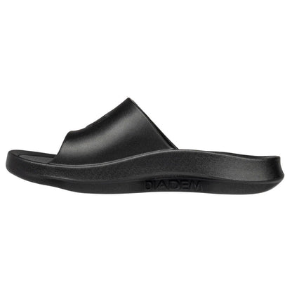 Diadem Recovery Court Slide - Unisex - Black - Pickleball Sports Everyday