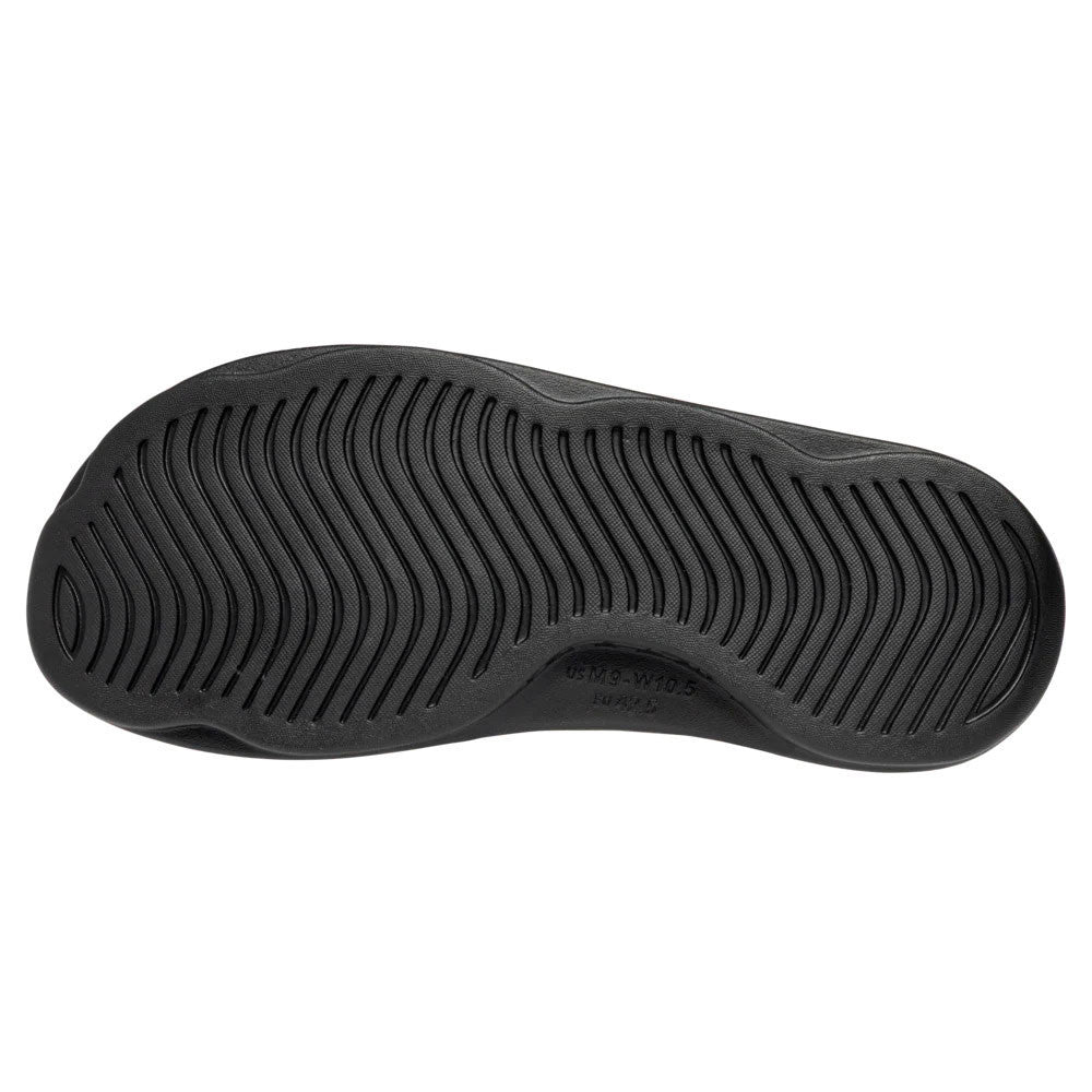 Diadem Recovery Court Slide - Unisex - Black - Pickleball Sports Everyday