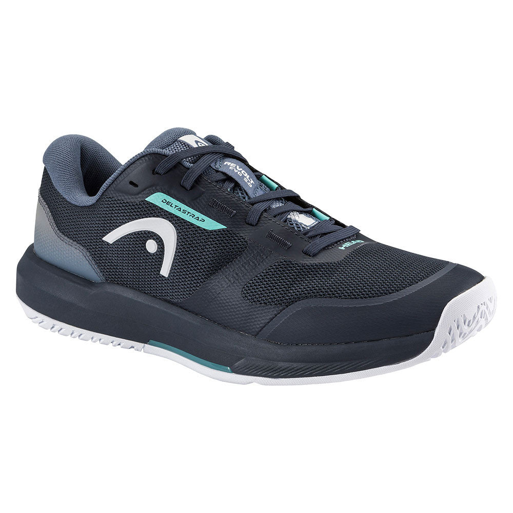 HEAD Revolt Evo 5.0 Court Shoe - Blueberry/Teal - PickleballCentral.com - Pickleball Sports Essential