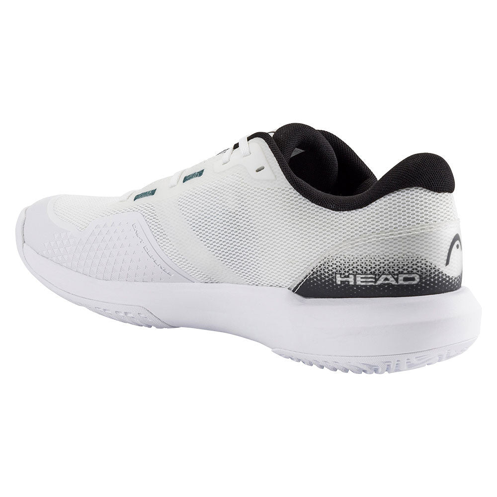 HEAD Revolt Evo 5.0 Court Shoe - White/Black - Pickleball Sports Smart Buy
