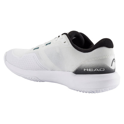 HEAD Revolt Evo 5.0 Court Shoe - White/Black - Pickleball Sports Smart Buy