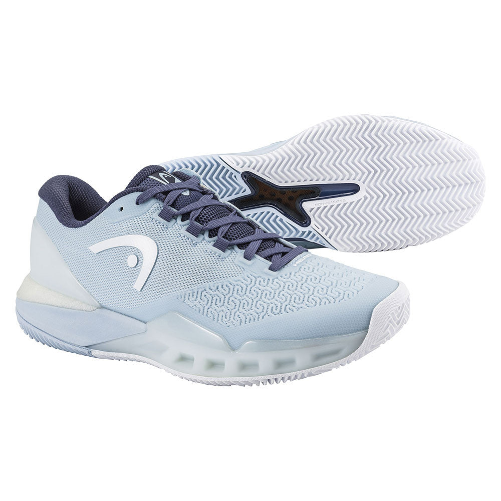 HEAD Revolt Pro 5.0 Court Shoe - Light Blue/Dark Blue - Pickleball Sports Top Pick