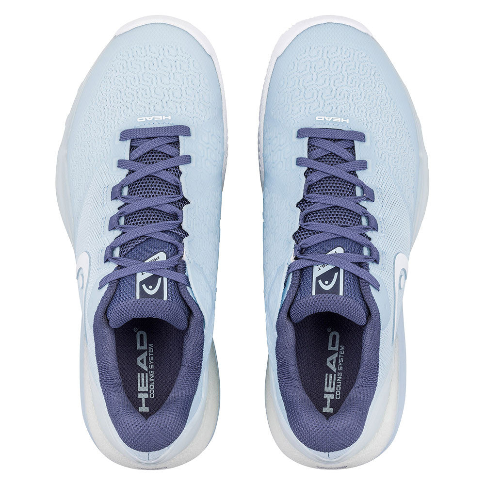 HEAD Revolt Pro 5.0 Court Shoe - Light Blue/Dark Blue - Pickleball Sports Top Pick
