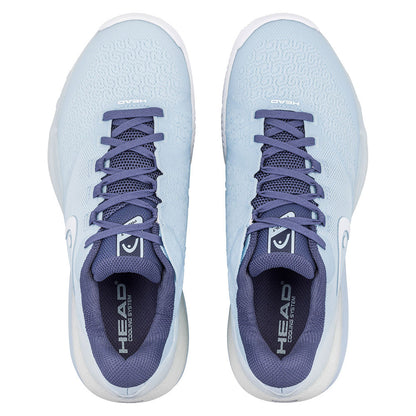 HEAD Revolt Pro 5.0 Court Shoe - Light Blue/Dark Blue - Pickleball Sports Top Pick